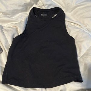 Athleta high neck workout tank top